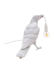 Lampada da tavolo a LED Bird, Bianco, Larg. 33 x Alt. 12 cm