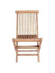 Silla de madera Dining, Madera de teca, Beige, An 46 x F 62 cm