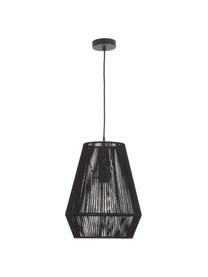 Lampa wisząca Hadi, Stelaż: metal malowany proszkowo, Czarny, Ø 30 x W 38 cm