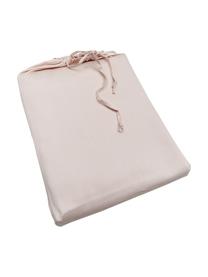 Drap plat en satin de coton Comfort, Rose, 240 x 300 cm