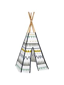 Tipi pour enfant Navajo, Blanc, multicolore, larg. 100 x haut. 175 cm