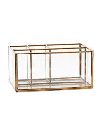 Organisateur de bureau Sorted, Transparent, laiton, larg. 21 x haut. 13 cm