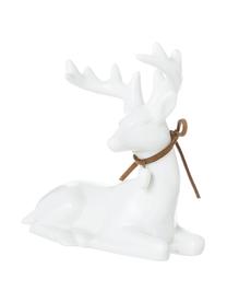 Ensemble de figurines décoratives cerfs Ben, 2 élém., Blanc