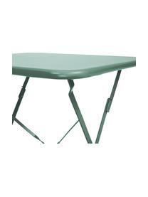 Table de balcon pliante en métal Daisy, Vert sauge