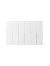 Armadio componibile ad ante girevoli Leon, larg. 300 cm, diverse varianti, Bianco, Interno Basic, larg. 300 x alt. 200 cm