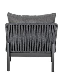 Fauteuil lounge de jardin Florencia, Anthracite, larg. 80 x prof. 85 cm