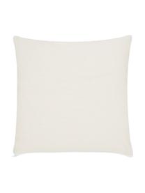 Housse de coussin 45x45 Davy, 100 % coton, Blanc, noir, larg. 45 x long. 45 cm