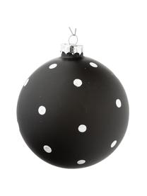 Set palline di Natale Bullerbü 6 pz, Ø 10 cm, Bianco, nero, Ø 10 cm