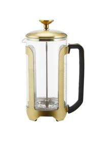 Caffettiera dorata/trasparente Le’Xpress, Vetro borosilicato, metallo, rivestito, Trasparente, ottonato, 1 l