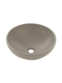 Vasque à poser en résine Dublino, Ø 42 cm, Résine, Beige, Ø 42 x haut. 15 cm