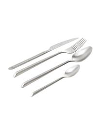 Set 16 posate satinate in acciaio inossidabile per 4 persone Sletten, Acciaio inossidabile 18/8, Acciaio, satinato, Lung. 23 cm