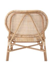 Rotan loungefauteuil Rosen in beige, Rotan, Beige, 70 x 68 cm