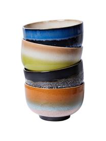 Sada misek 70's, 4 díly, Keramika, kamenina, Více barev, Ø 14 cm, V 8 cm