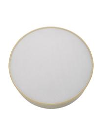 Plafonnier rond blanc Trece, Crème