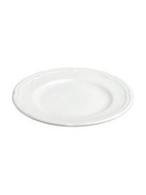 Raňajkový tanier z porcelánu Ouverture, 6 ks, Porcelán, Biela, Ø 16 cm