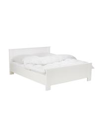 Dřevěná postel Chalet, Bílá