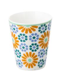 Set tazze da caffè Bisanzio, 6 pz., New bone china, Interno: avorio, esterno: multicolore, Ø 6 x A 6 cm