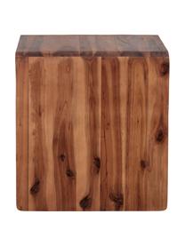 Mesita de noche de madera de acaciaHassel, Madera de acacia, Acacia, An 38 x F 38 cm