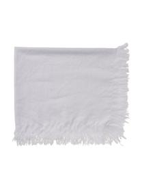 Tovaglietta americana in cotone bianco con frange Nalia 2 pz, 100% cotone, Bianco, Larg. 50 x Lung. 40 cm