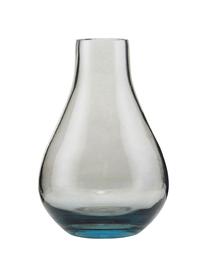 Glas-Vase Sandra, Glas, Grau, transparent, Ø 7 x H 11 cm