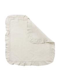 Tovagliolo in lino beige Juniana 2 pz, 50% lino, 50% cotone, Beige, Larg. 42 x Lung. 42 cm