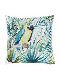 Coussin d'extérieur 45x45 Parrot, Vert, multicolore