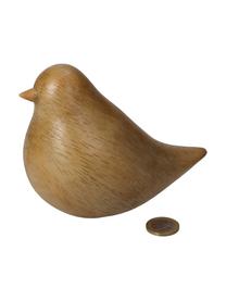 Figura decorativa Vogel, Poliresina, Beige, An 8 x Al 11 cm