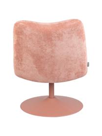 Sillón de pana Bubba, Tapizado: 90% poliéster, 10% nylon , Estructura: contrachapado de madera d, Rosa, An 67 x Al 81 cm