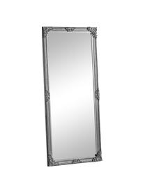 Eckiger Anlehnspiegel Fiennes, Rahmen: Holz, lackiert, Spiegelfläche: Spiegelglas, Silberfarben, B 70 x H 160 cm