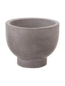 Grand pot de fleurs béton Rom, Ciment, Gris, Ø 23 x haut. 18 cm