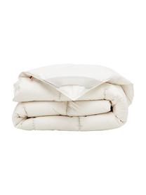 Bettdecke Premium aus Bio-Daunen und Bio-Baumwolle, warm, Bezug: 100% Bio-Baumwolle, GOTS , Beige, 240 x 220 cm