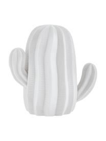 Cactus déco porcelaine Dina, 3 élém., Blanc