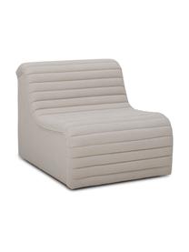 Fauteuil lounge beige Allure, Tissu beige, larg. 91 x prof. 76 cm