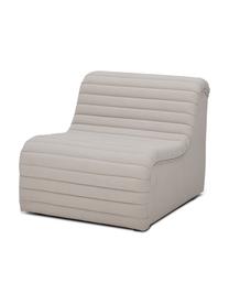 Loungefauteuil Allure in beige, Bekleding: 100% polyester, Frame: grenenhout, Geweven stof beige, B 91 x D 76 cm