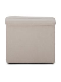 Loungesessel Allure in Beige, Bezug: 100% Polyester Der hochwe, Gestell: Kiefernholz, Webstoff Beige, B 91 x T 76 cm