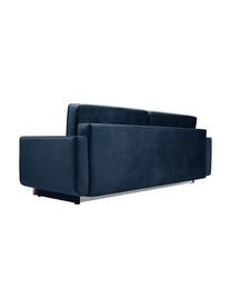 Sofa z funkcją spania i miejscem do przechowywania Tokio (2-osobowa), Tapicerka: 100% poliester, Ciemny niebieski, S 228 x G 89 cm