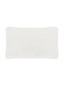 Housse de coussin rectangulaire imitation fourrure Mette, Crème