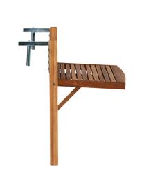 Balkon klaptafel Lodge van hout, Geolied acaciahout, Acaciahoutkleurig, 57 x 64 cm