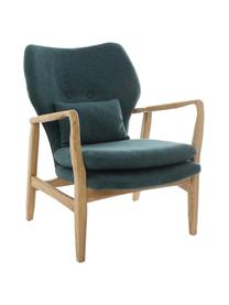 Sillón Julie, Tapizado: lino, Verde, natural, An 67 x F 76 cm