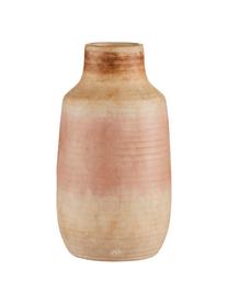 Vaso in ceramica fatto a mano Asina, Ceramica, Arancione, beige, Ø 17 cm