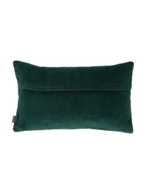 Coussin rectangulaire velours vert Patchwork, Tons verts