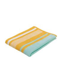 Serviette de plage Sunny Lime, Jaune, bleu ciel