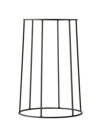 Granc piédestal plante Wire Base, Acier, revêtement par poudre, Noir, Ø 23 x haut. 40 cm