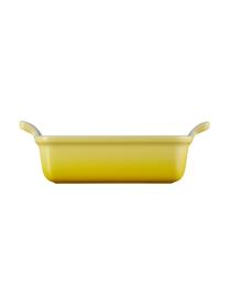 Rechthoekige ovenschaal Tradition, Keramiek, Geeltinten, B 33 x H 9 cm