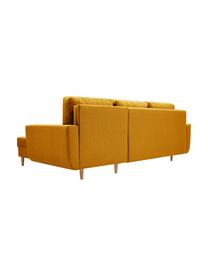 Sofa narożna z funkcją spania i miejscem do przechowywania Neo (4-osobowa), Tapicerka: 100% poliester, Żółty, S 230 x G 140 cm