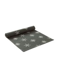 Tafelloper Snow, 100% katoen, afkomstig van duurzame katoenteelt, Groen, wit, B 40 x L 140 cm