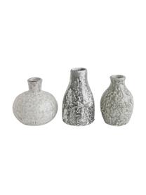 Vase déco en terre cuite Kronos, 3 élém., Tons gris