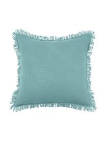 Coussin 40x40 turquois Prague, Turquoise