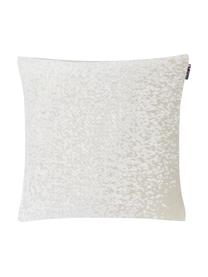 Housse de coussin 50x50 Deco, Blanc, beige