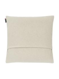 Housse de coussin 50x50 Deco, Blanc, beige